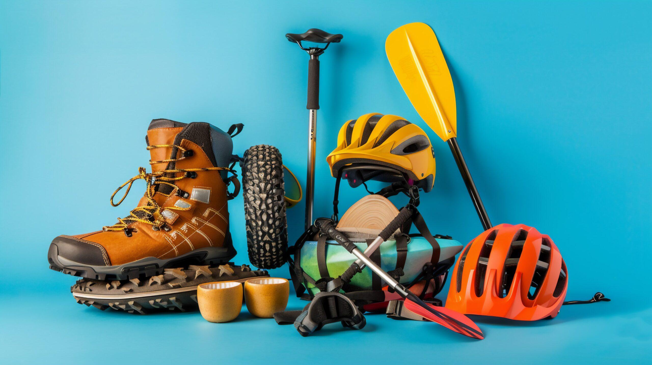 Ausgewählte Ausrüstung für Abenteuer und Bewegung